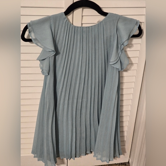 H&M Womens Off-the-Shoulder Pleated Top - Picture 1 of 4